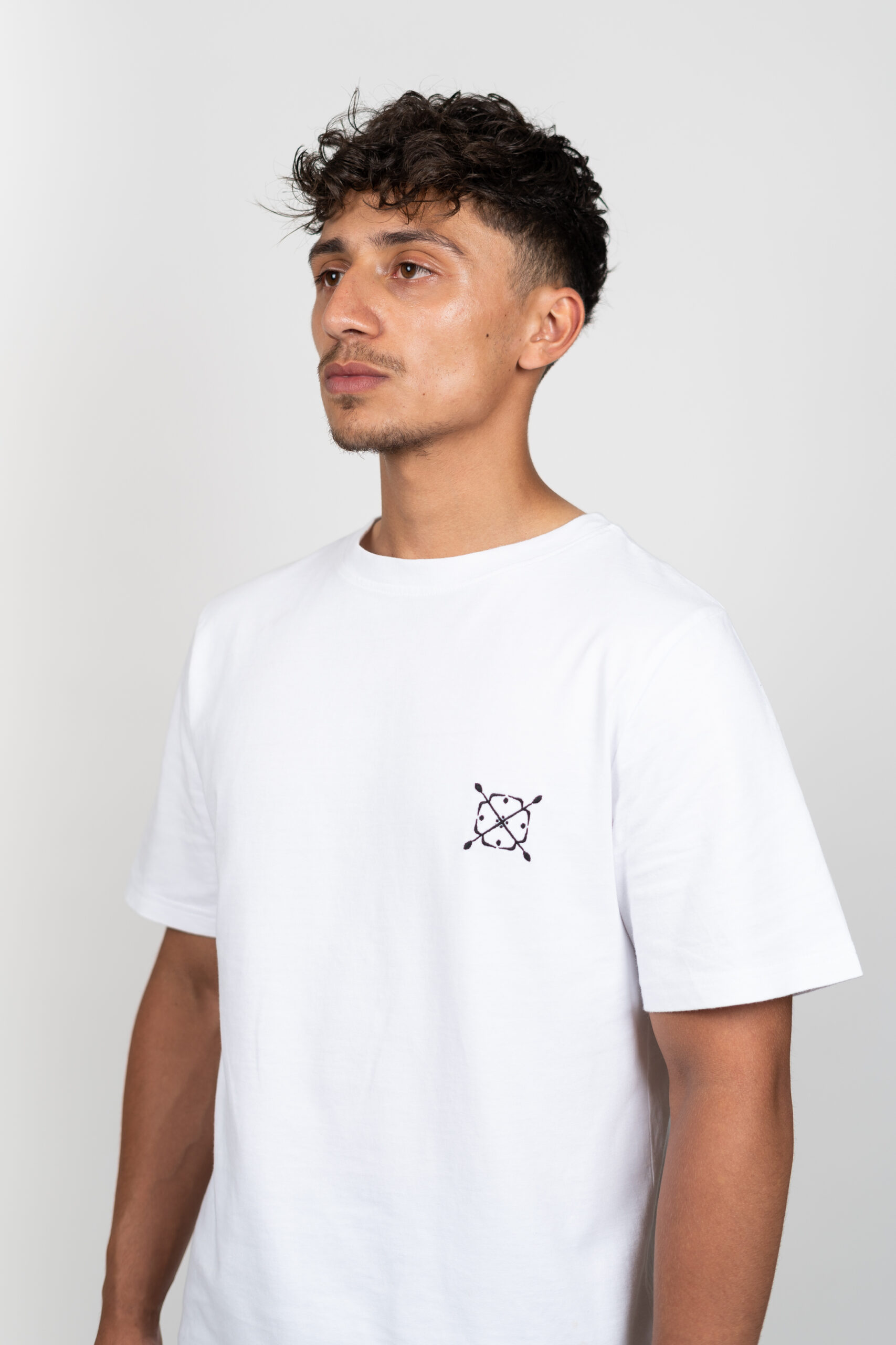 Unified-Nature-Classic-Logo-Tee-White-Model