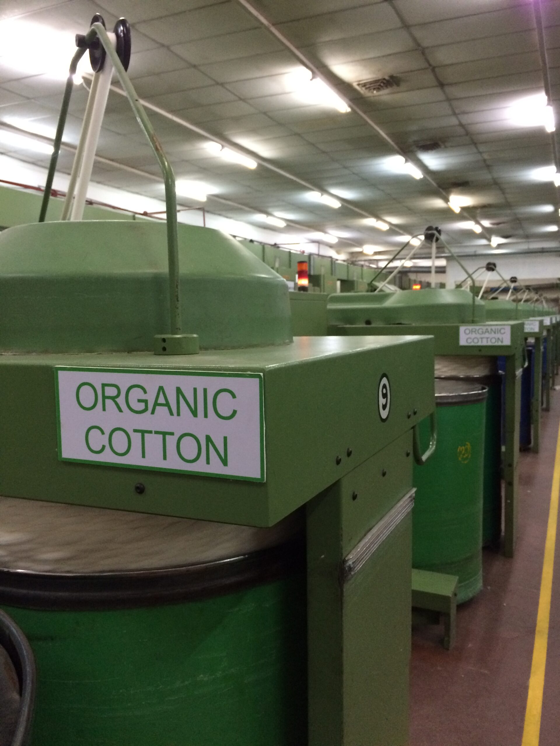 Unified Nature process organic cotton production